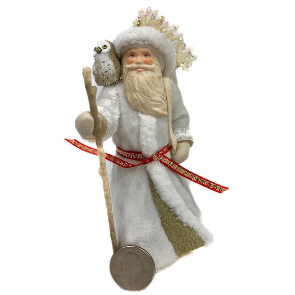 Hallmark Keepsake Ornament, Father Christmas with Owl, #12 of Father series - Picture 6 of 10